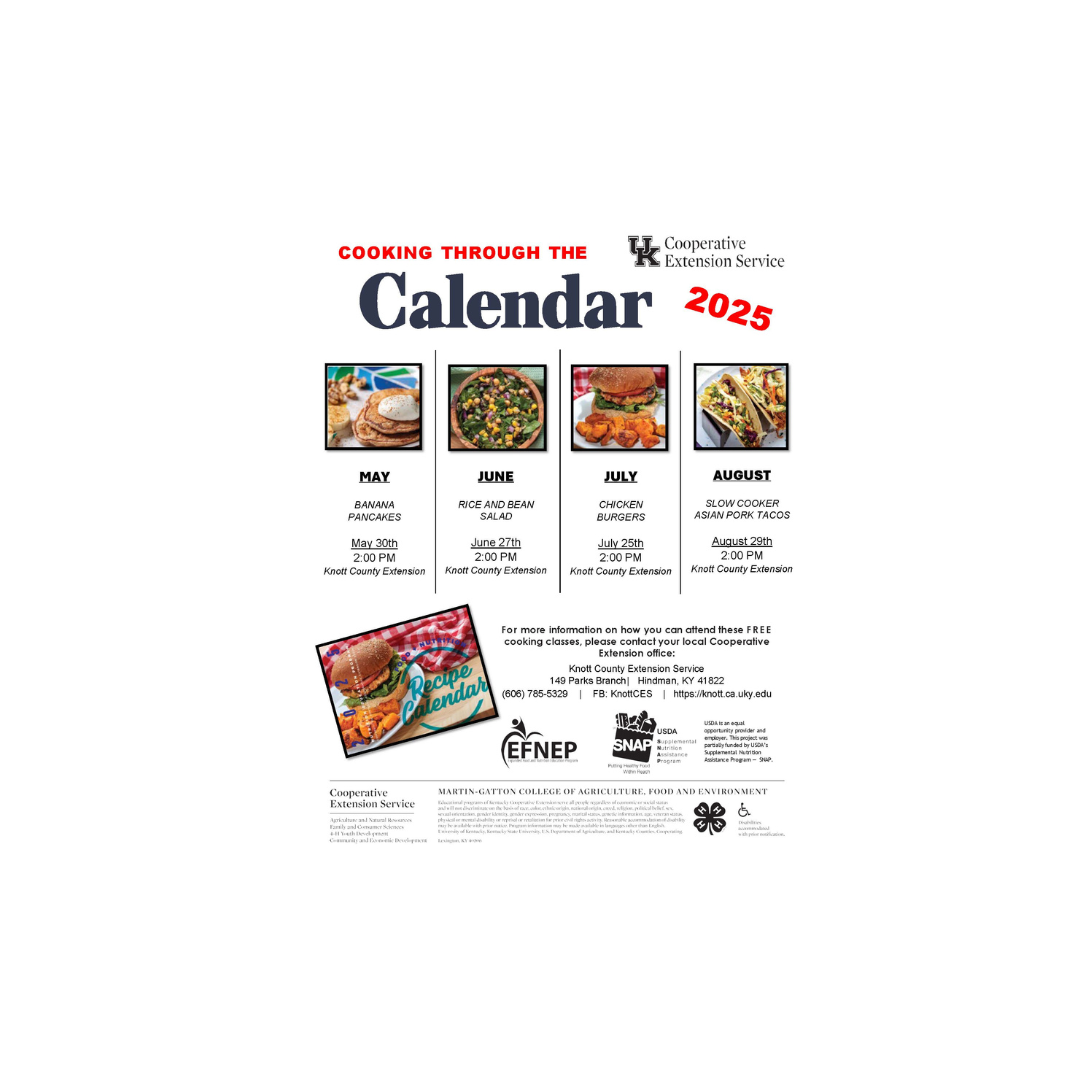 Cooking Through the Calendar Button