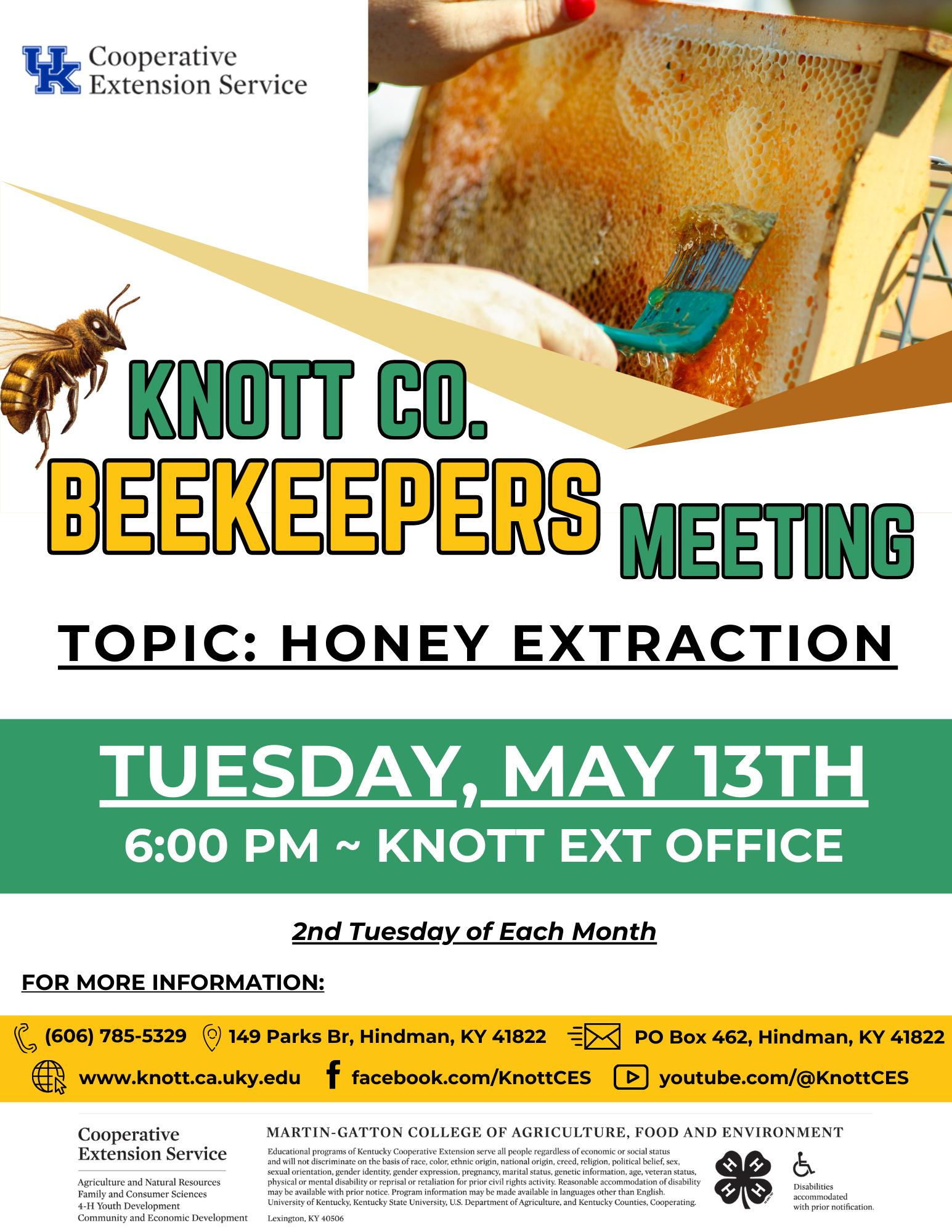 Beekeepers - May