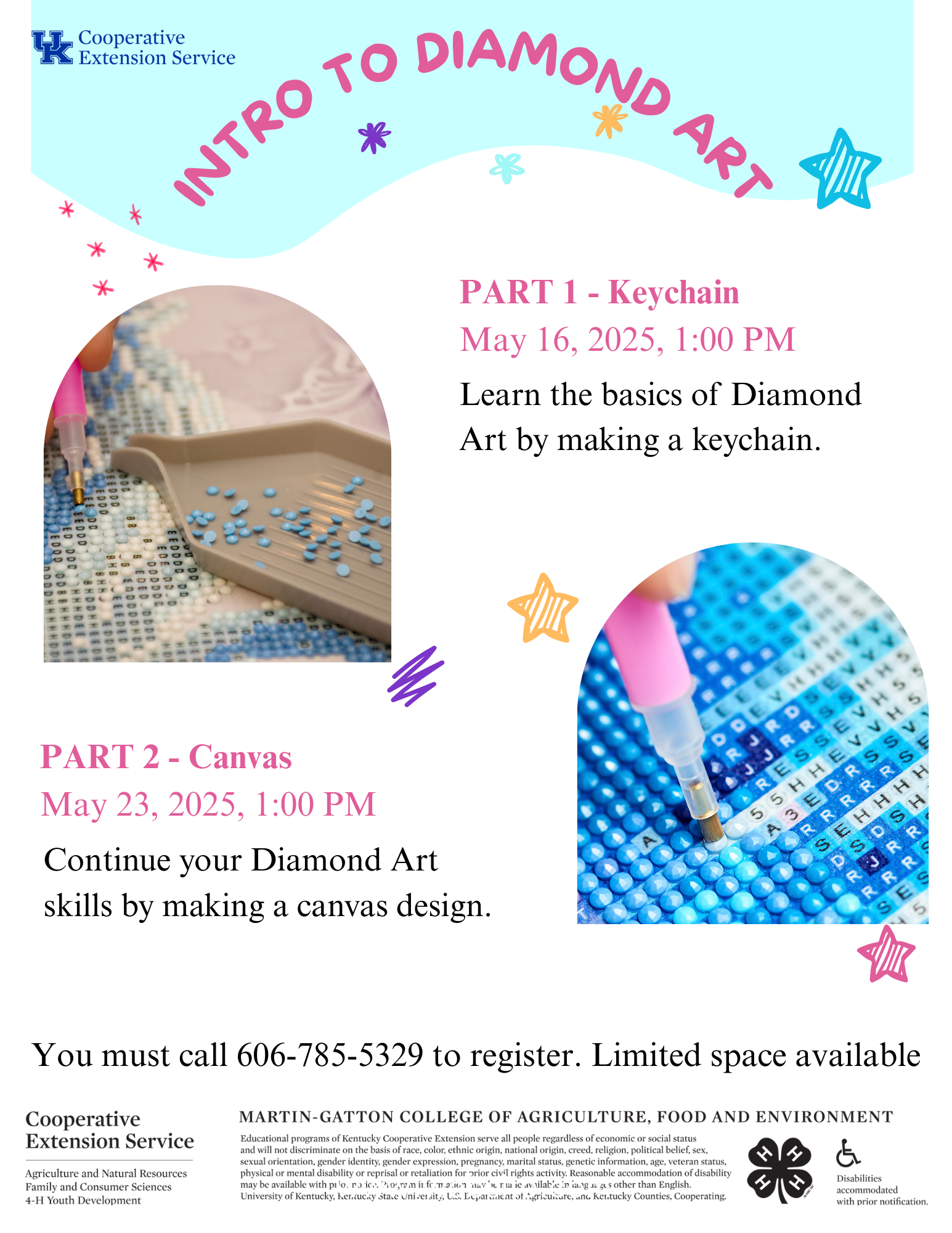 Intro to Diamond Art