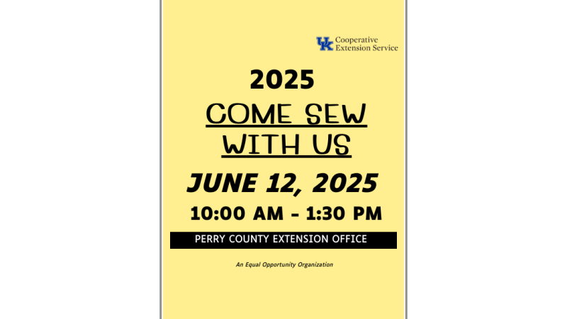 Come Sew With Us ~ Perry